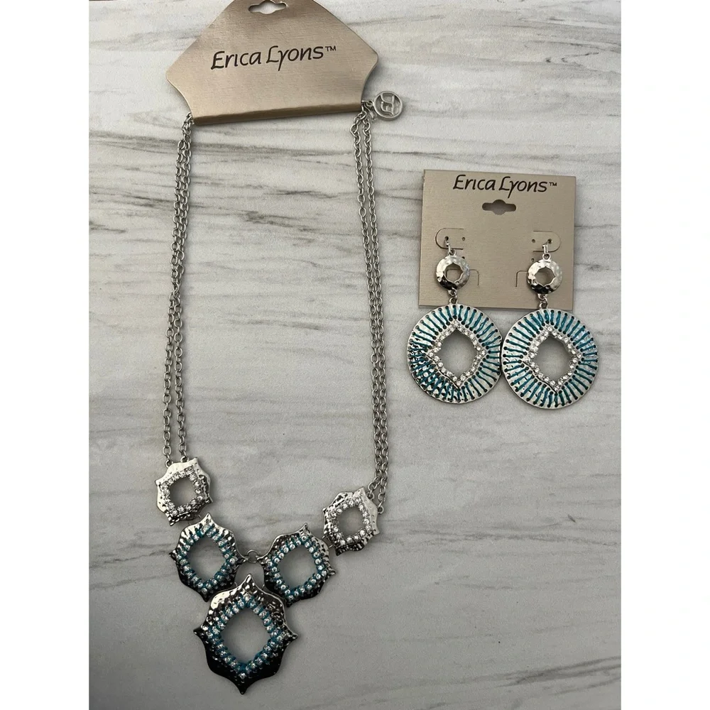 Erica Lyons Necklace & Earring Set